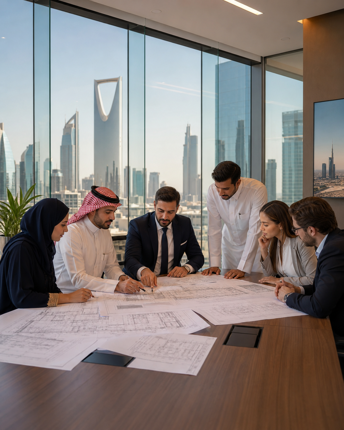 أعمال شركة موطن الشيح في الموقع